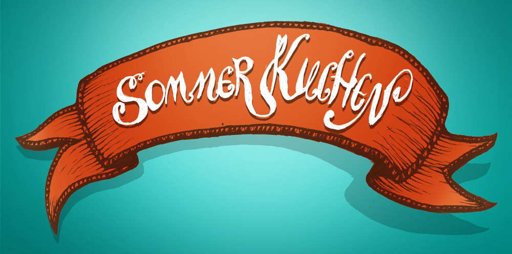 Zeichnung " Sommer Kuchen"